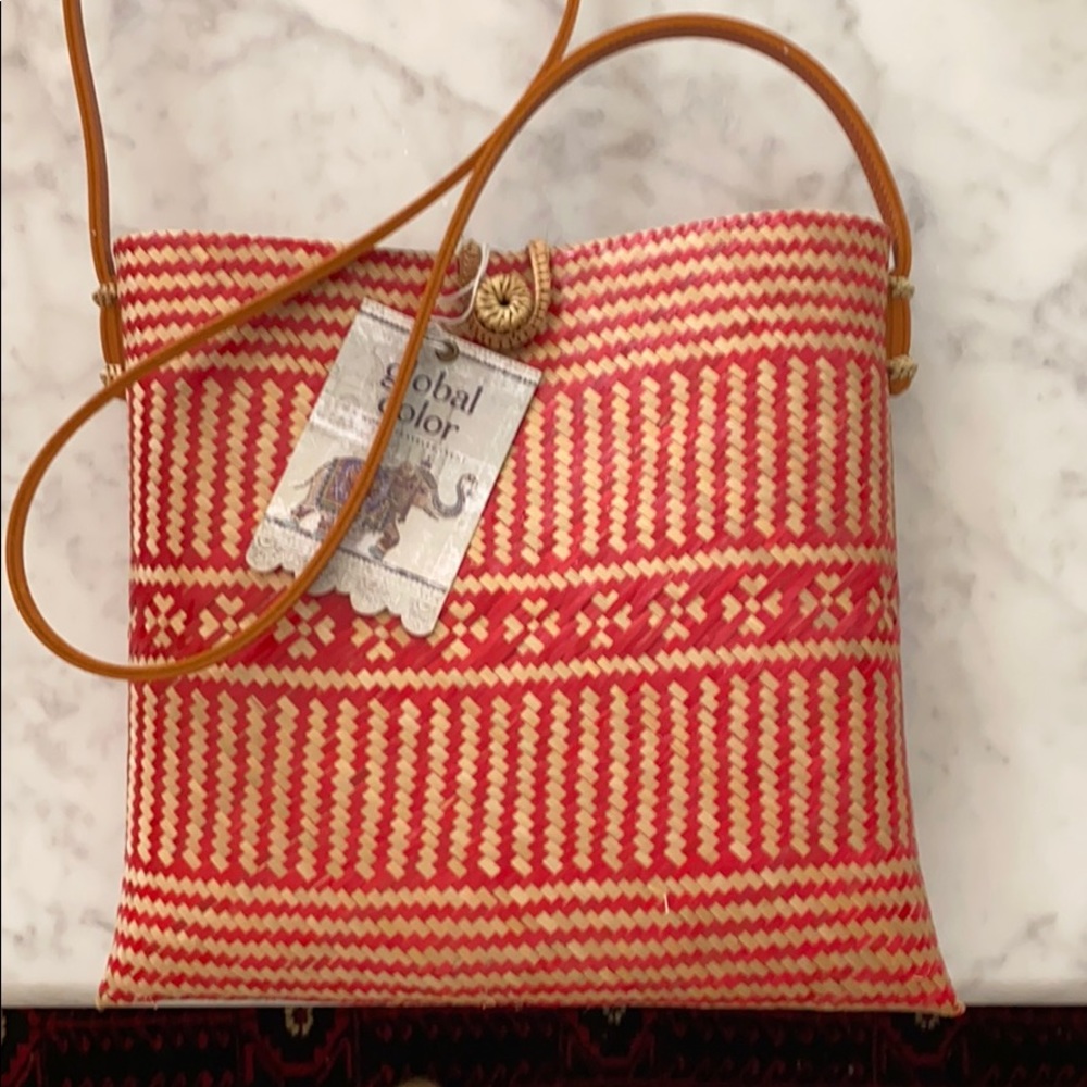 Unique straw bag